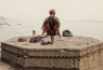 snake charmer in varanasi
